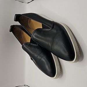 Everlane The Leather Street Wear Loafer Sneaker Shoe Black Size 10